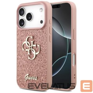 Muud kaubad Guess  Guess Fixed Glitter Big 4G Case for iPhone 17 Pro - Pink 