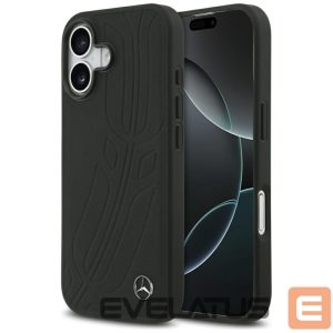 Muud kaubad Mercedes-Benz  Mercedes Leather Large Laurel Leave MagSafe Case for iPhone 17 - Black 
