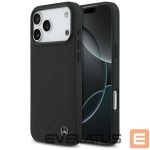 Muud kaubad Mercedes-Benz  Mercedes Leather Large Laurel Leave MagSafe Case for iPhone 17 Pro Max - Black 