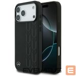 Muud kaubad Mercedes-Benz  Mercedes Leather Laurel Leaves MagSafe Case for iPhone 17 Pro Max - Black 