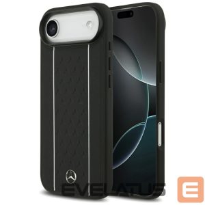 Muud kaubad Mercedes-Benz  Mercedes Leather Star Pattern Stripes MagSafe case for iPhone Air - black 
