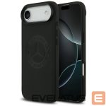 Tagakaaned Mercedes-Benz  Mercedes Leather Vintage Logo MagSafe Case for iPhone Air - Black 