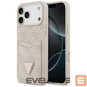Muud kaubad Guess  Guess 4G Nauble Card Triangle Case for iPhone 17 Pro Max - Pink 