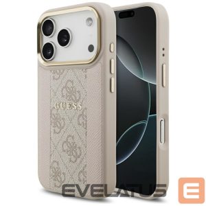 Muud kaubad Guess  Guess 4G Stripe MagSafe Case for iPhone 17 Pro - Pink 