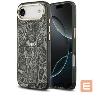 Muud kaubad Guess  Guess Python Pattern MagSafe Case for iPhone Air - Black 