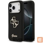 Muud kaubad Guess  Guess Silicone Big 4G Script Case for iPhone 17 Pro - Black 