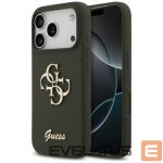 Muud kaubad Guess  Guess Silicone Big 4G Script Case for iPhone 17 Pro - Green 