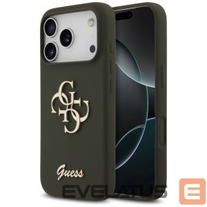 Muud kaubad Guess  Guess Silicone Big 4G Script Case for iPhone 17 Pro - Green 