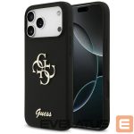 Muud kaubad Guess  Guess Silicone Big 4G Script Case for iPhone 17 Pro Max - Black 