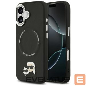 Muud kaubad Karl Lagerfeld  Karl Lagerfeld Karl & Choupette Pins MagSafe Case for iPhone 17 - Black 