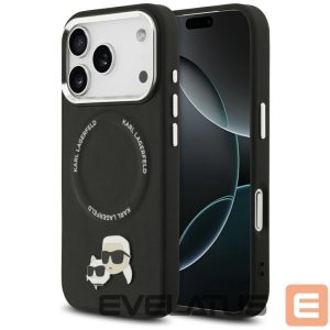 Muud kaubad Karl Lagerfeld  Karl Lagerfeld Karl & Choupette Pins MagSafe Case for iPhone 17 Pro - Black 