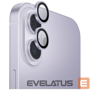 Muud kaubad UNIQ  Uniq Optix Aluminum Camera Lens Protector for iPhone 17 with Applicator - Purple 