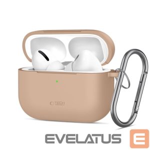 Muud kaubad Tech-Protect  Tech-Protect Silicone Hook Case for AirPods Pro - Beige 