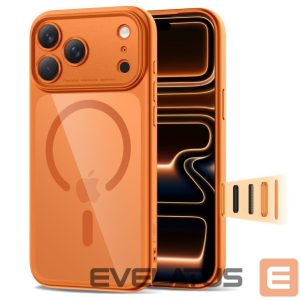 Muud kaubad Tech-Protect  Tech-Protect Magpeak Magsafe CC Case for iPhone 17 Pro Max - Transparent Orange 