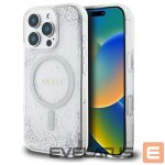 Tagakaaned Guess  Guess Resin Gradient Glitter MagSafe case for iPhone 16 Pro - silver 