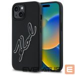 Muud kaubad Karl Lagerfeld  Karl Lagerfeld 3D Rubber Signature iPhone 15 Case - Black 