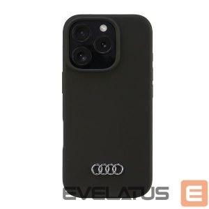 Muud kaubad Audi  Audi Silicone Case iPhone 16 Pro 6.3" black/black hardcase AU-LSRIP16P-Q3/D1-BK 