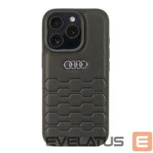 Muud kaubad Audi  Audi Synthetic Leather iPhone 16 Pro 6.3" black/black hardcase AU-TPUPCIP16P-GT/D2-BK 