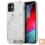 Muud kaubad Guess  Guess Marble Case for iPhone 12 mini 5.4" - White 