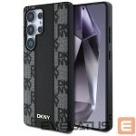 Muud kaubad DKNY  DKNY Leather Checkered Pattern MagSafe Case for Samsung Galaxy S25 Ultra Black 
