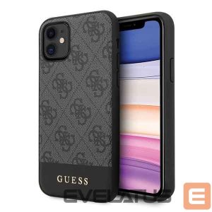 Muud kaubad Guess  Guess 4G Stripe Collection case for iPhone 11 6.1" / Xr - gray 