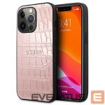 Muud kaubad Guess  Guess Croco Strap Collection iPhone 13 Pro / 13 6.1" Case - Pink 