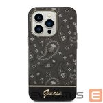 Muud kaubad Guess  Guess Bandana Paisley Case for iPhone 14 Pro Max 6.7" - Black 