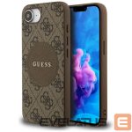 Muud kaubad Guess  Guess 4G Circle Classic Logo MagSafe case for iPhone 16e - brown 