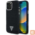 Muud kaubad Guess  Guess Denim Triangle Logo MagSafe case for iPhone 16 Pro - black 