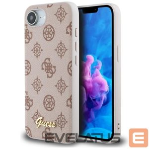 Muud kaubad Guess  Guess Peony Script Logo MagSafe iPhone 16e Case - Brown 
