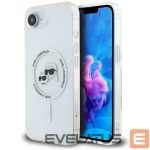 Muud kaubad Karl Lagerfeld  Karl Lagerfeld IML Metal Karl & Choupette Heads MagSafe iPhone 16e Case - White 