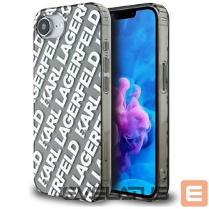 Muud kaubad Karl Lagerfeld  Karl Lagerfeld IML Repeat Logo case for iPhone 16e - silver 