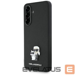 Muud kaubad Karl Lagerfeld  Karl Lagerfeld Saffiano Case w/ K&C Metal Logo for Samsung Galaxy A56 - Black 