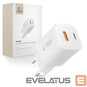 Muud kaubad Tech-Protect  Tech-Protect NCM33W 2-port PD33W/QC3.0 wall charger - white 