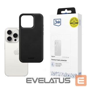 Muud kaubad 3MK  3mk Hardy Apple Silky Leather MagCase for Apple iPhone 15 Pro - Black 
