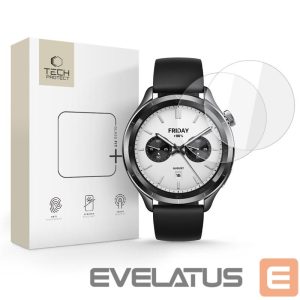 Muud kaubad Tech-Protect  Tech-Protect Glass Fit+ 2-pack tempered glass for Xiaomi Watch S4 - transparent 