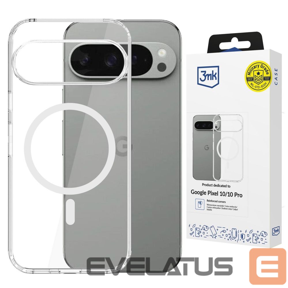 Muud kaubad 3MK 3mk Armor MagCase for Google Pixel 10 / Google Pixel 10 Pro - Transparent