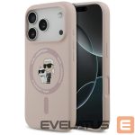Muud kaubad Karl Lagerfeld  Karl Lagerfeld Silicone Karl&Choupette Ring MagSafe Case for iPhone 17 Pro - Pink 