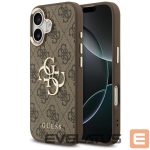 Muud kaubad Guess  Guess 4G Big 4G Classic Logo Case for iPhone 17 - Brown and Gold 