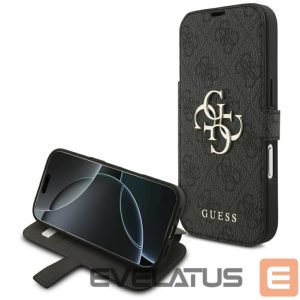Muud kaubad Guess  Guess Book 4G Metal Logo Case for iPhone 17 Pro - Black 