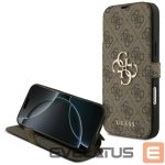 Muud kaubad Guess  Guess Book 4G Metal Logo Case for iPhone 17 Pro Max - Brown 