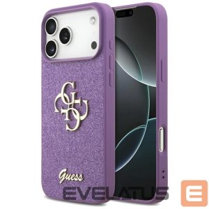 Muud kaubad Guess  Guess Fixed Glitter Big 4G case for iPhone 17 Pro Max - purple 
