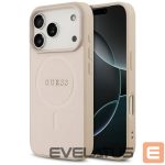 Tagakaaned Guess  Guess Saffiano Classic Logo MagSafe Case for iPhone 17 Pro - Pink 
