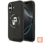 Muud kaubad Karl Lagerfeld  Karl Lagerfeld Silicone Karl&Choupette Ring MagSafe Case for iPhone 17 - Black 