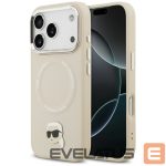 Muud kaubad Karl Lagerfeld  Karl Lagerfeld Karl Pin MagSafe Case for iPhone 17 Pro - Beige 