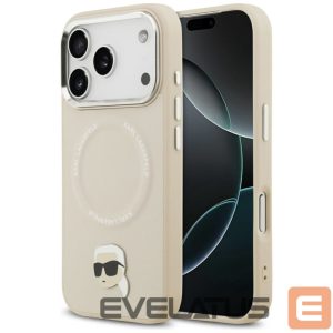 Muud kaubad Karl Lagerfeld  Karl Lagerfeld Karl Pin MagSafe Case for iPhone 17 Pro - Beige 