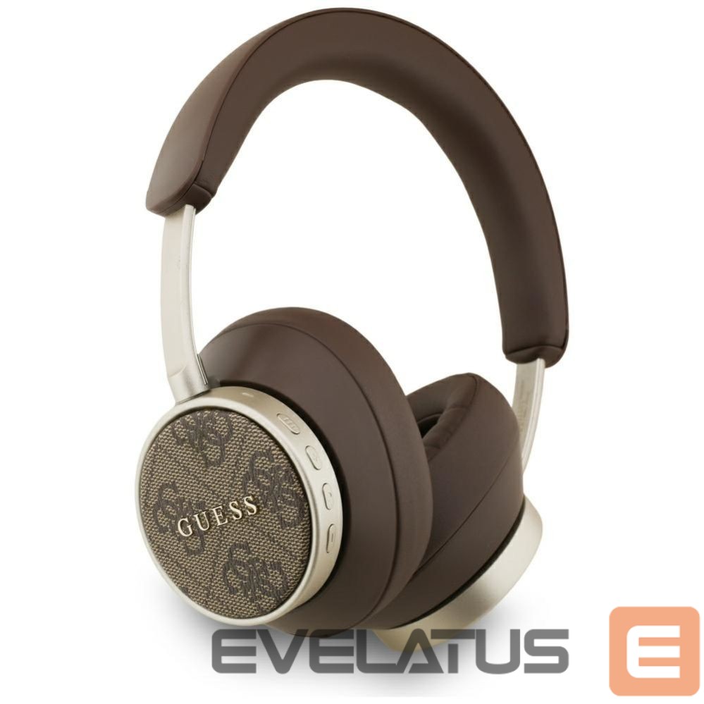 Muud kaubad Guess Guess Bluetooth 4G Classic Logo Wireless On-Ear Headphones - Brown