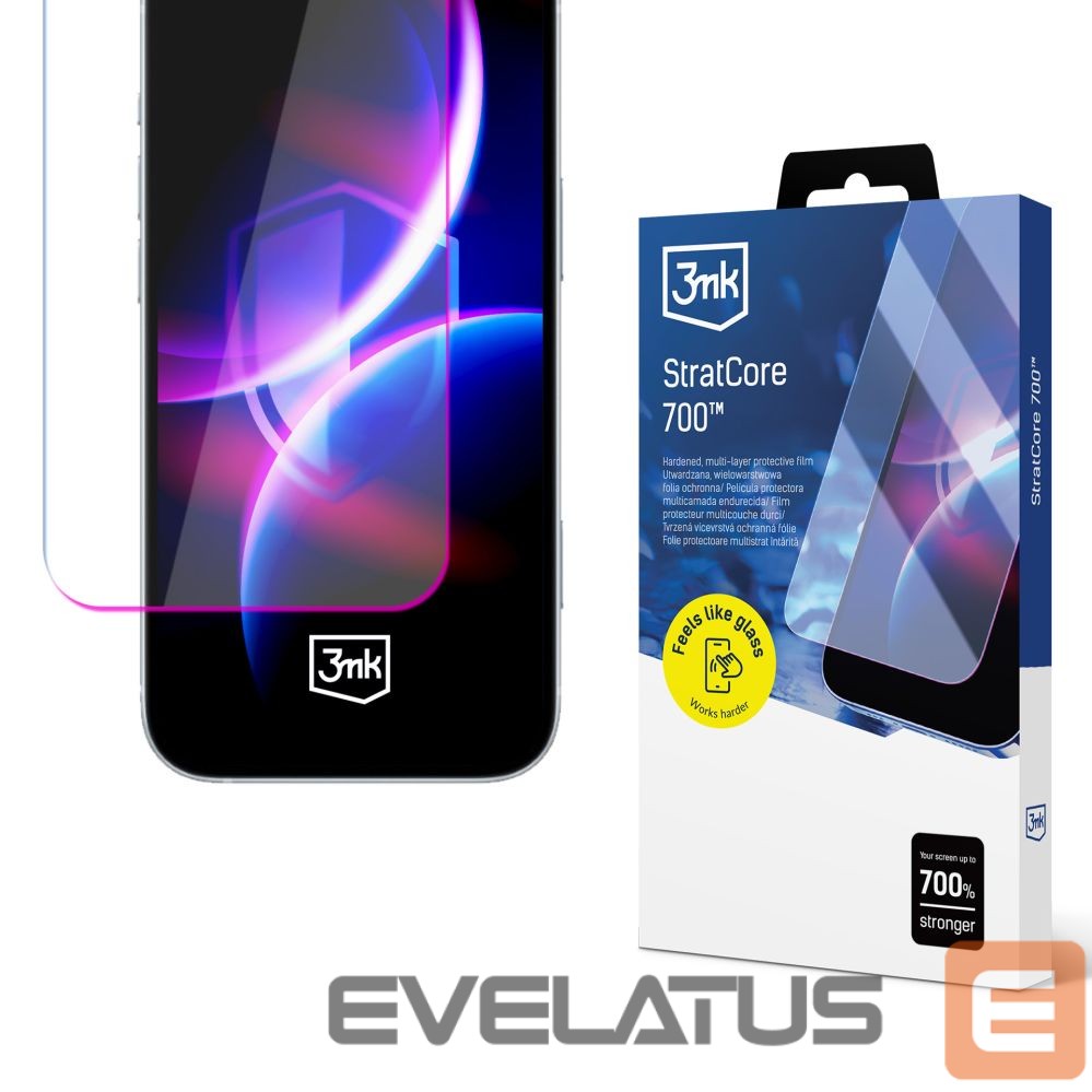 Muud kaubad 3MK Hardened multi-layer protective film 3mk StratCore700 for iPhone 17 Pro Max