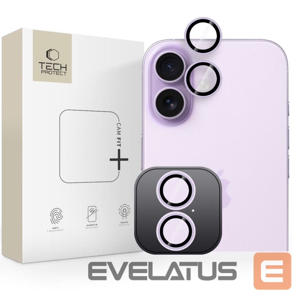 Muud kaubad Tech-Protect Tech-Protect Camring Fit+ Camera Cover for iPhone 17 - Purple