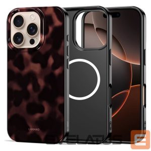 Muud kaubad Tech-Protect  Tech-Protect Lamano MagSafe case for iPhone 16 Pro - black and red 